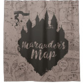 Harry Potter | Kaart HOGWARTS™ Castle Marauder Douchegordijn (Voorkant)