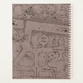 Harry Potter| Kaart HOGWARTS™ Castle Marauder Planner (Achterkant)