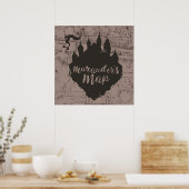 Harry Potter | Kaart HOGWARTS™ Castle Marauder Poster (Keuken)