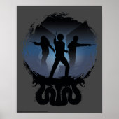 Harry Potter | Kamer van geheimen Silhouette Poster (Voorkant)