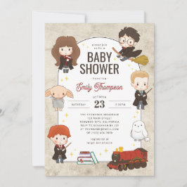 Harry Potter Karakter Magische Baby Shower Kaart