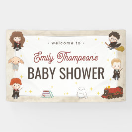 Harry Potter Karakter Magische Baby Shower Spandoek
