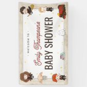 Harry Potter Karakter Magische Baby Shower Spandoek (Verticaal)