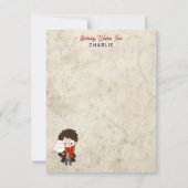 HARRY POTTER™ Karakter Magische Boog Verjaardag Bedankkaart (Voorkant)