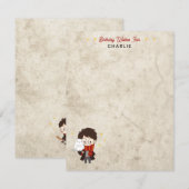 HARRY POTTER™ Karakter Magische Boog Verjaardag Bedankkaart (Voorkant / Achterkant)