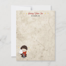 HARRY POTTER™ Karakter Magische Boog Verjaardag Bedankkaart