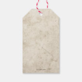 HARRY POTTER™ Karakter Magische Boog Verjaardag Cadeaulabel (Achterkant)