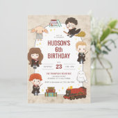 Harry Potter Karakter Magische Boog Verjaardag Kaart (Staand voorkant)