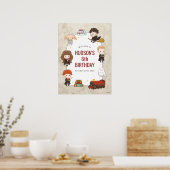 HARRY POTTER™ Karakter Magische Boog Verjaardag Poster (Keuken)