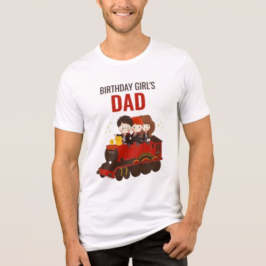 HARRY POTTER™ Karakter Magische Boog Verjaardag Tri-Blend Shirt (Voorkant)