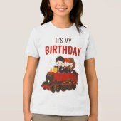 HARRY POTTER™ Karakter Magische Boog Verjaardag Tri-Blend Shirt (Voorkant)