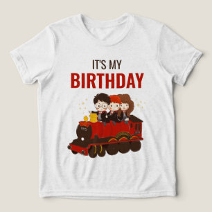HARRY POTTER™ Karakter Magische Boog Verjaardag Tri-Blend Shirt