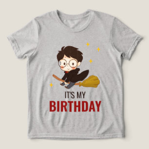 HARRY POTTER™ Karakter Magische Boog Verjaardag Tri-Blend Shirt