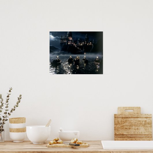 Harry Potter-kasteel | Aankomst bij Zweinstein Poster (Keuken)