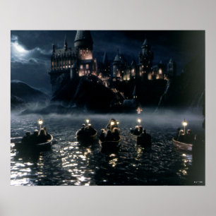 Harry Potter-kasteel Aankomst bij Zweinstein Poster