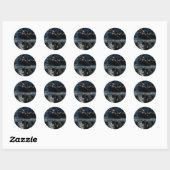 Harry Potter-kasteel | Aankomst in Zweinstein Ronde Sticker (Vel)