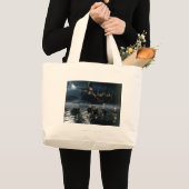 Harry Potter-kasteel | Aankomst op Zweinstein Grote Tote Bag (Voorkant (product))