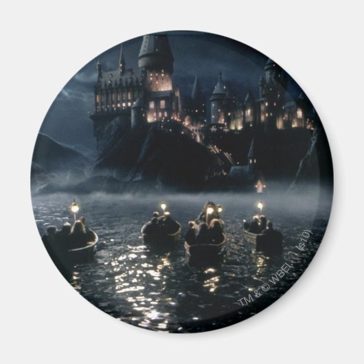 Harry Potter-kasteel | Aankomst op Zweinstein Magneet (Voorkant)