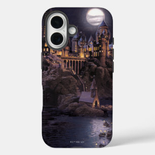 Harry Potter Kasteel   Grote Meer naar Zweinstein iPhone 16 Hoesje
