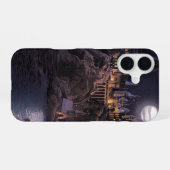 Harry Potter Kasteel | Grote Meer naar Zweinstein iPhone 16 Hoesje (Achterkant horizontaal)
