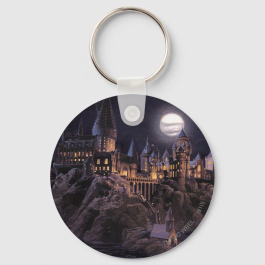 Harry Potter Kasteel | Grote Meer naar Zweinstein Sleutelhanger (Voorkant)