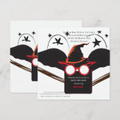 Harry Potter | Kasteel Hogwarts Babyfeestje Kaart (Voorkant / Achterkant)