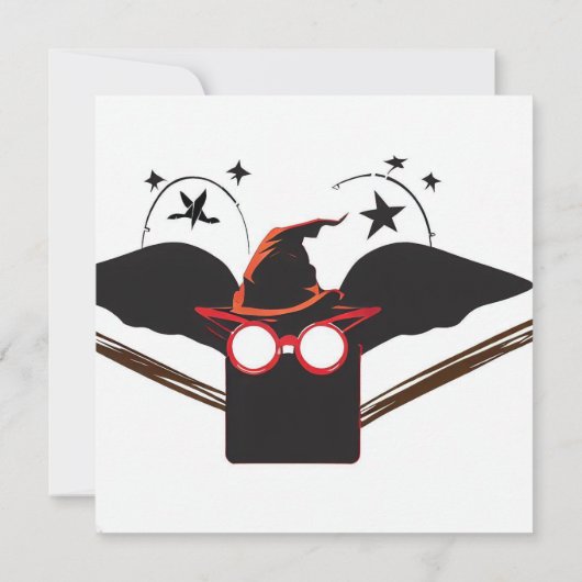 Harry Potter | Kasteel Hogwarts Babyfeestje Kaart (Achterkant)