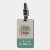 HARRY POTTER™ | KASTEEL HOGWARTS™ BAGAGELABEL (Voorkant verticaal)