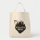 Harry Potter | Kasteel HOGWARTS™ Marauder's Map Tote Bag (Voorkant)