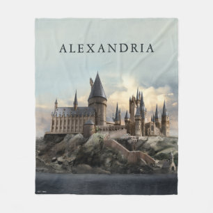Harry Potter   Kasteel Hogwarts overdag Fleece Deken