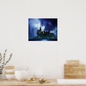 Harry Potter-kasteel | Hogwarts 's nachts Poster (Keuken)