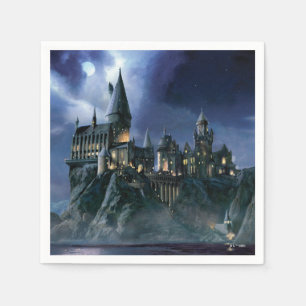 Harry Potter Kasteel   Maanverlicht Hogwarts Servet