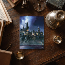 Harry Potter Kasteel | Maanverlichte Hogwarts Briefkaart