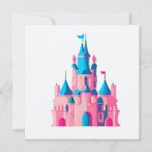 Harry Potter | Kasteel van Hogwarts Baby Shower Kaart (Achterkant)