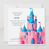 Harry Potter | Kasteel van Hogwarts Baby Shower Kaart (Voorkant)