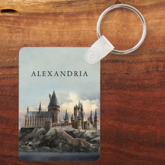 Harry Potter | Kasteel van Hogwarts overdag Sleutelhanger (Achterkant)