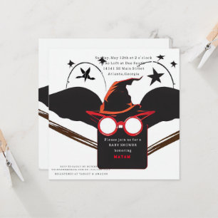 Harry Potter   Kasteel van Zweinstein Baby Shower Kaart