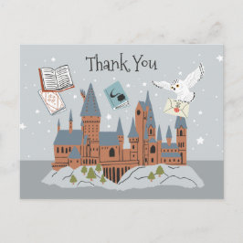 Harry Potter | Kasteel van Zweinstein Bedankt Briefkaart