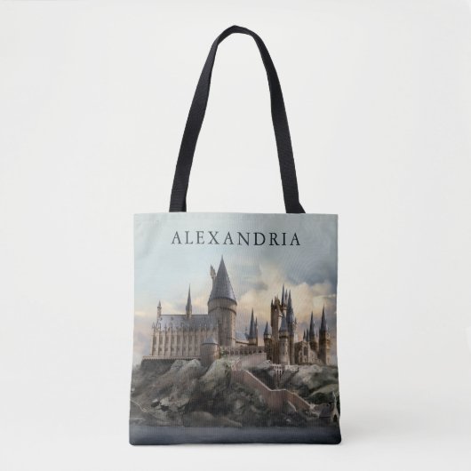 Harry Potter | Kasteel van Zweinstein overdag Tote Bag (Voorkant)
