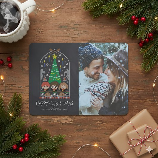 HARRY POTTER™ Kerst Kruissteek Kaart