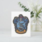 Harry Potter | Klassiek Ravenclaw Wapen Briefkaart (Staand voorkant)