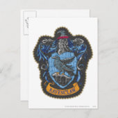 Harry Potter | Klassieke Ravenclaw Crest Briefkaart (Voorkant / Achterkant)