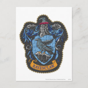 Harry Potter Klassieke Ravenclaw Crest Briefkaart