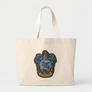 Harry Potter   Klassieke Ravenclaw Crest Grote Tote Bag