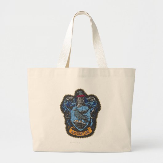 Harry Potter | Klassieke Ravenclaw Crest Grote Tote Bag (Voorkant)