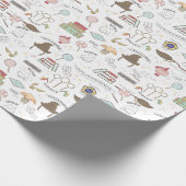 HARRY POTTER™ Klein Magisch Patroon Cadeaupapier (Hoek)