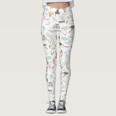 HARRY POTTER™ Klein Magisch Patroon Leggings (Voorkant)