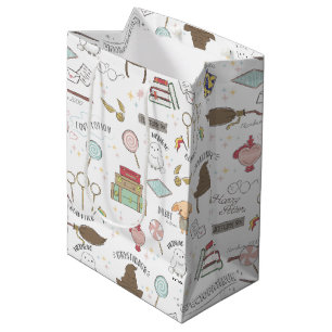 HARRY POTTER™ Klein Magisch Patroon Medium Cadeauzakje