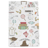 HARRY POTTER™ Klein Magisch Patroon Medium Cadeauzakje (Voorkant)