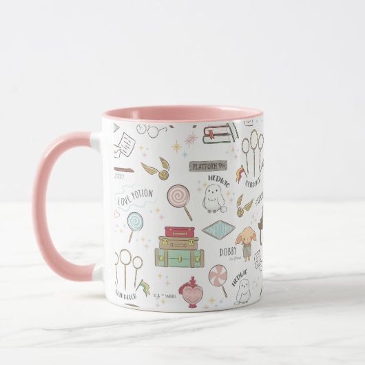 HARRY POTTER™ Klein Magisch Patroon Mok (Links)